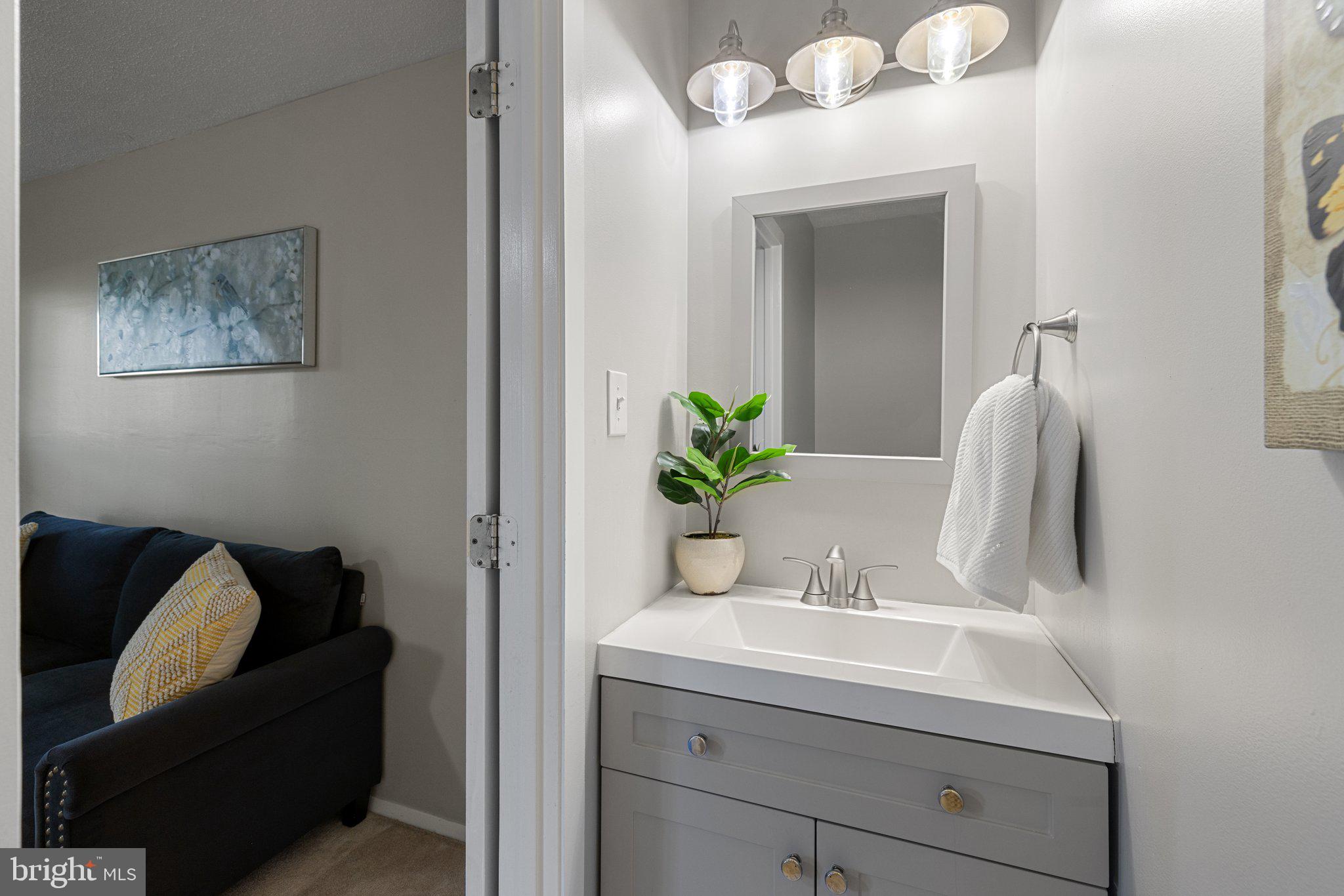 14092 Winding Ridge Lane Centreville, VA 20121 - Photo 40 of 45 Lower Level Powder Room