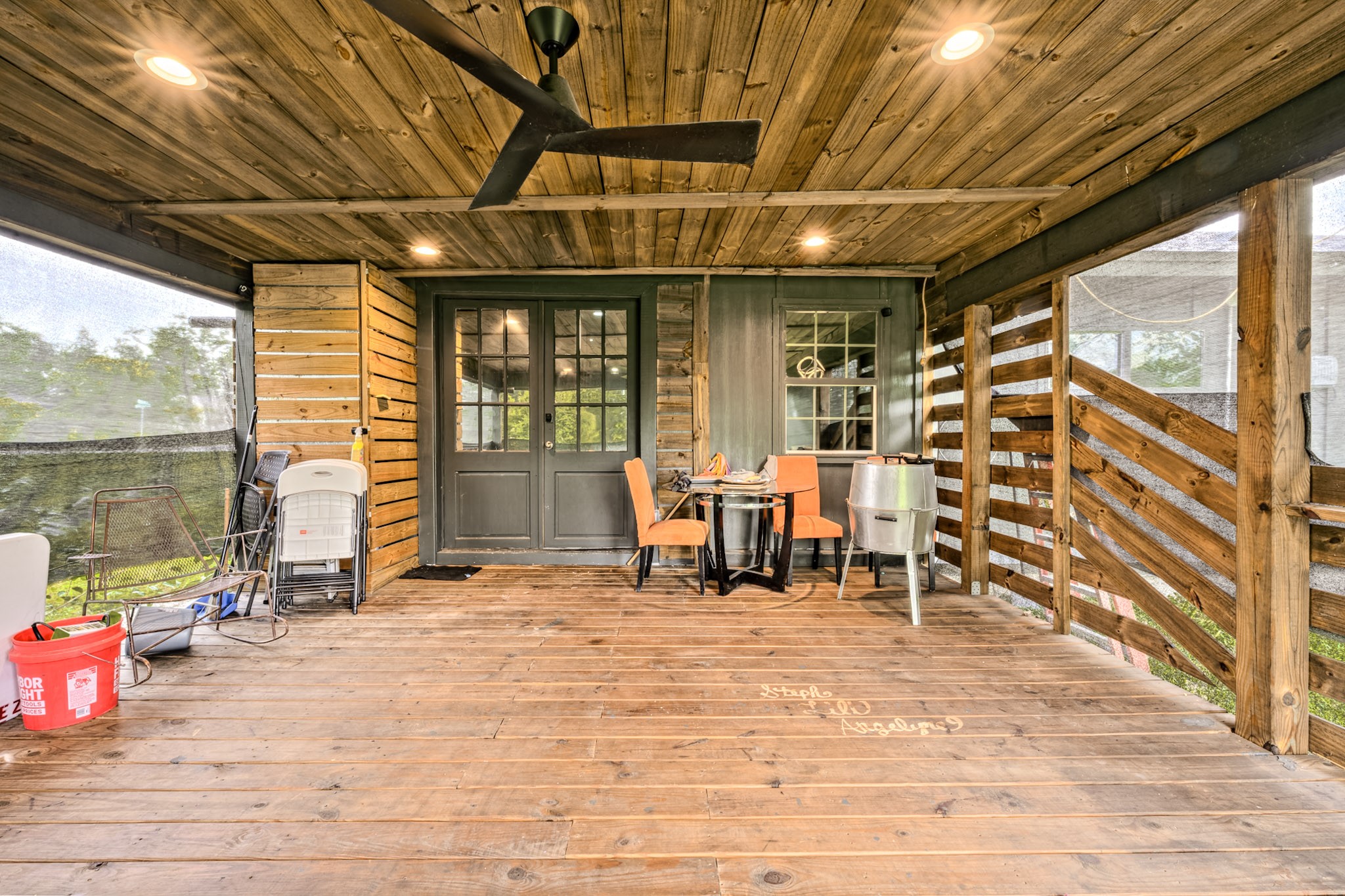 826 Rosewick Street Houston, TX 77015 - Photo 13 of 17 a view of a hall with wooden floor