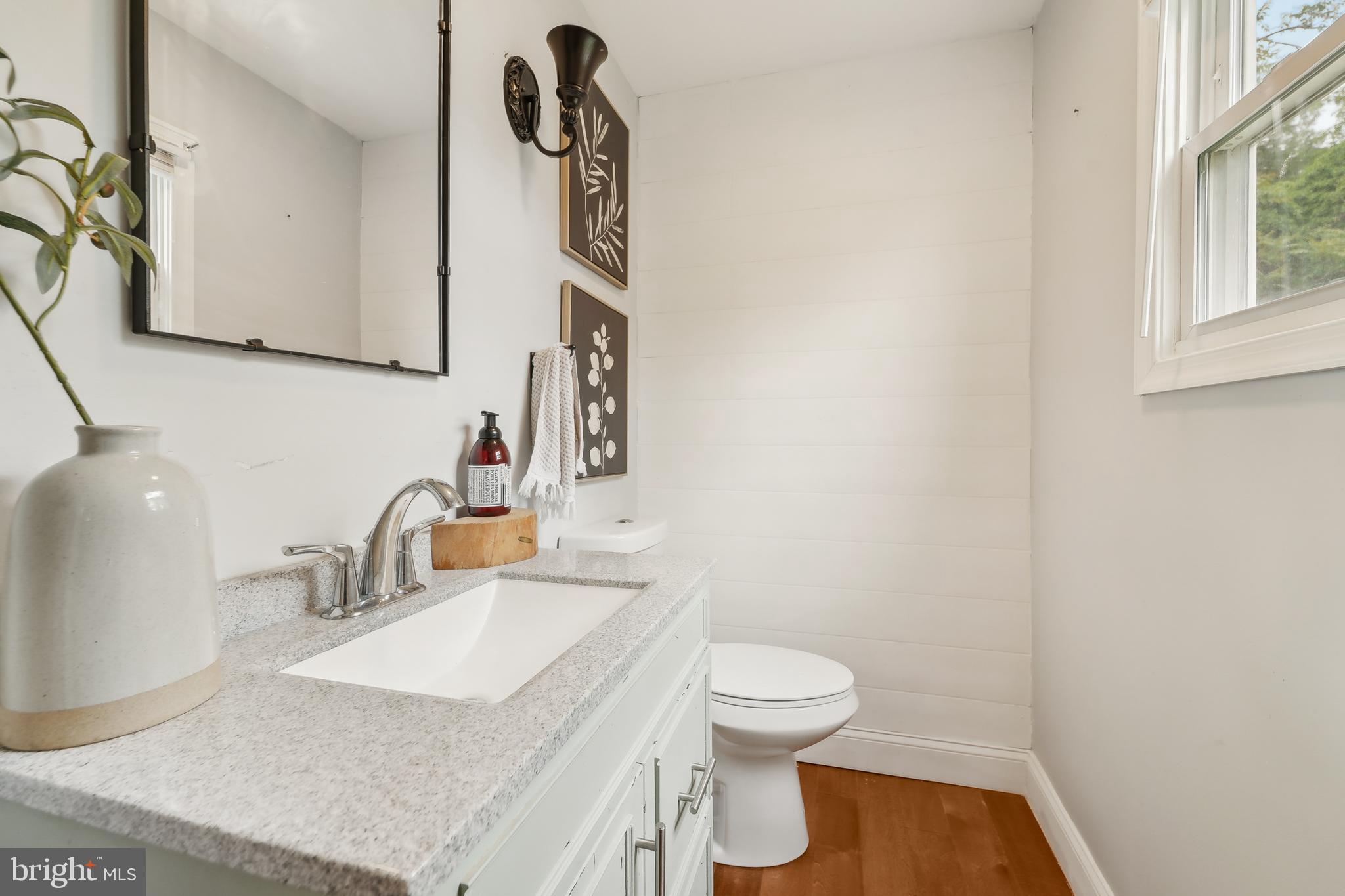 4124 Hamilton Avenue Baltimore, MD 21206 - Photo 18 of 41 a bathroom with a sink and a toilet