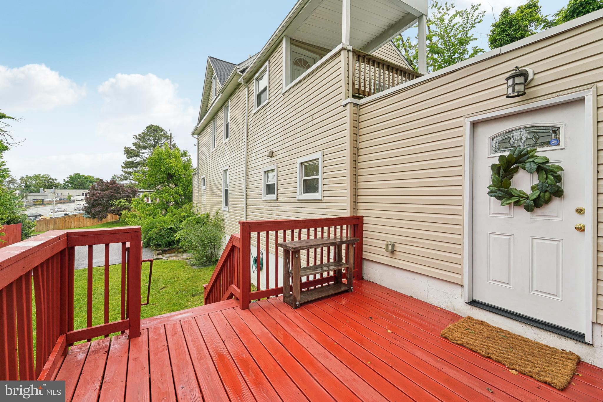 4124 Hamilton Avenue Baltimore, MD 21206 - Photo 37 of 41 a view of a house with wooden deck