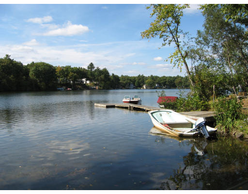98 Kingland Road Stow, MA 01775 - Photo 13 of 15 a view of a lake with houses