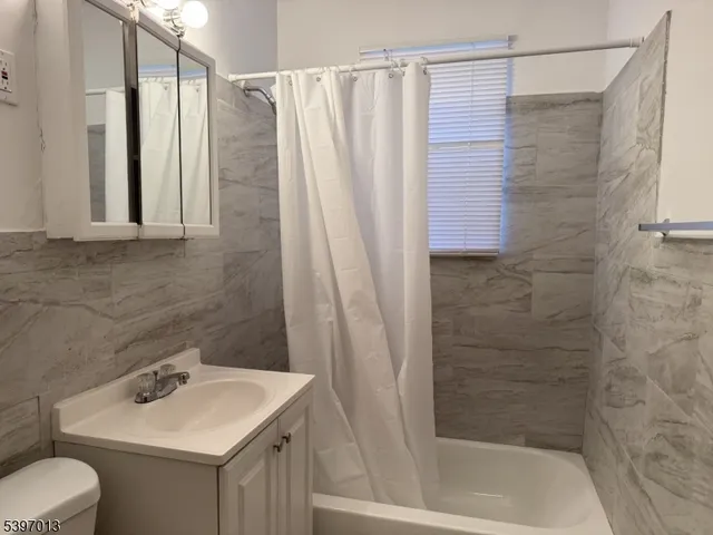 a bathroom with a sink a toilet and a shower