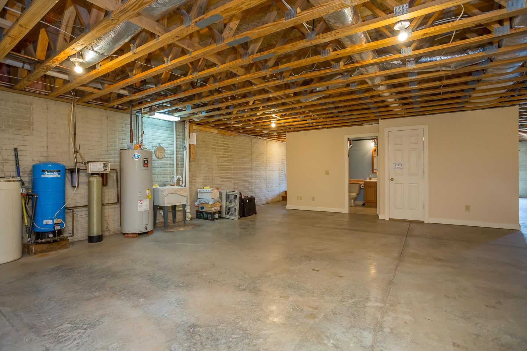 8455 East Timber Ridge Road Mount Crawford, VA 22841 - Photo 42 of 62 a view of a big room with air conditioner duct and materials on floor