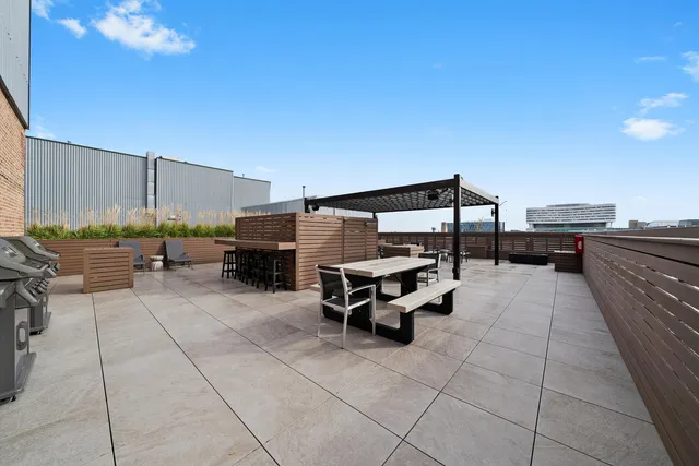 a view of outdoor seating