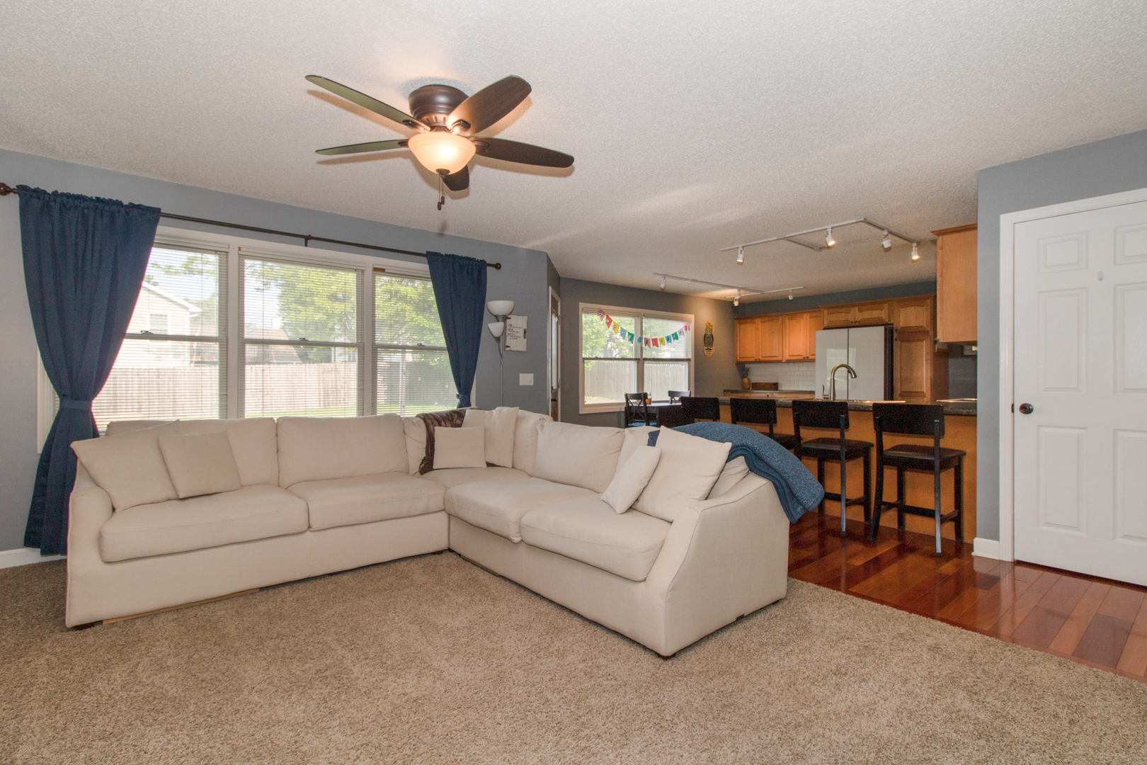 8 Holder Way Bloomington, IL 61704 - Photo 22 of 44 a living room with furniture and a large window