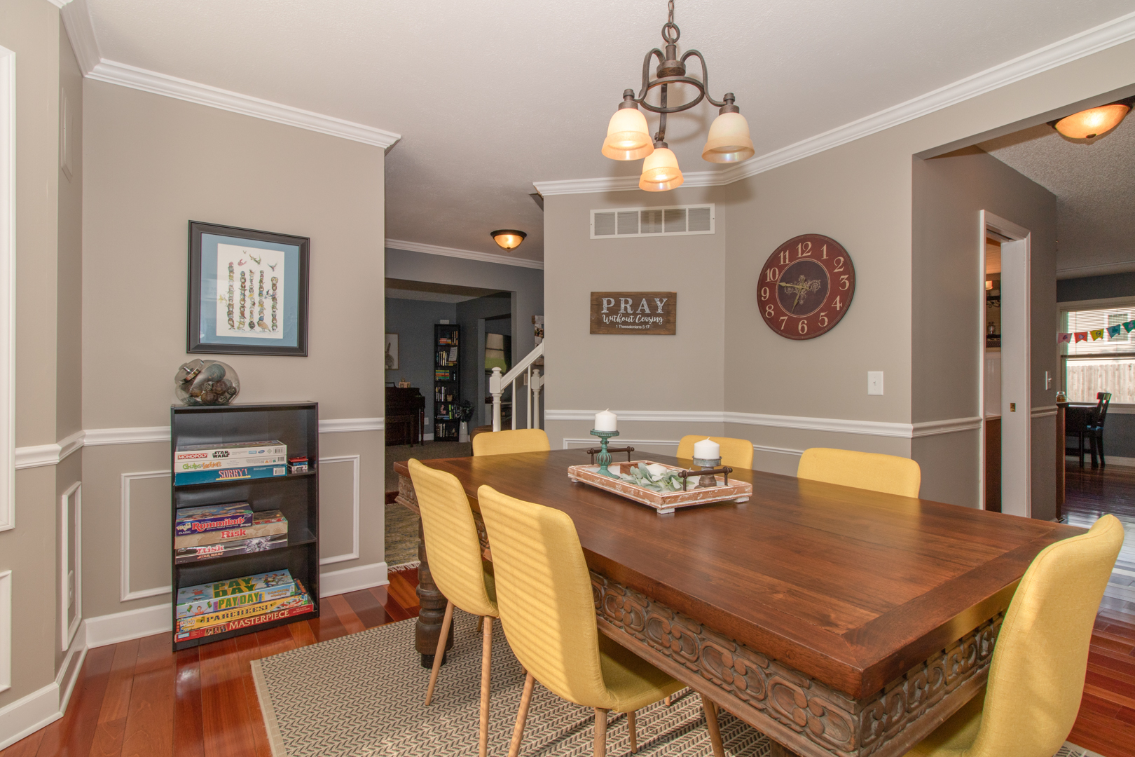 8 Holder Way Bloomington, IL 61704 - Photo 10 of 44 a dining room with furniture and a table