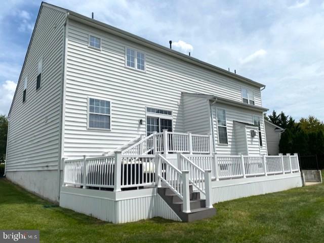 320 Kennard Road Perkasie, PA 18944 - Photo 27 of 29 a view of a house with a yard and deck