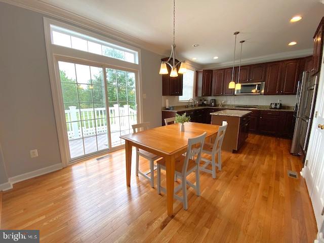 320 Kennard Road Perkasie, PA 18944 - Photo 5 of 29 a room with stainless steel appliances kitchen island granite countertop a sink a stove and a wooden floors