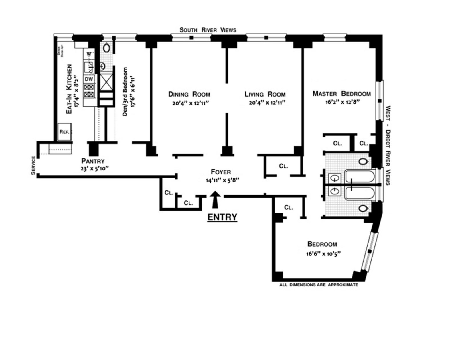 370 Riverside Drive, Unit 15B Manhattan, NY 10025 - Photo 3 of 3