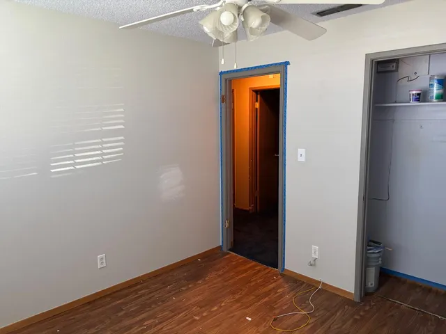 a view of storage and utility room