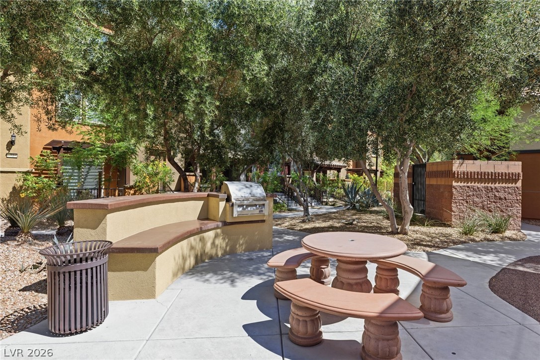 4650 Ranch House Road, Unit 126 North Las Vegas, NV 89031 - Photo 40 of 44 The Monteverdi community offers barbecue facilities and outdoor dining area.