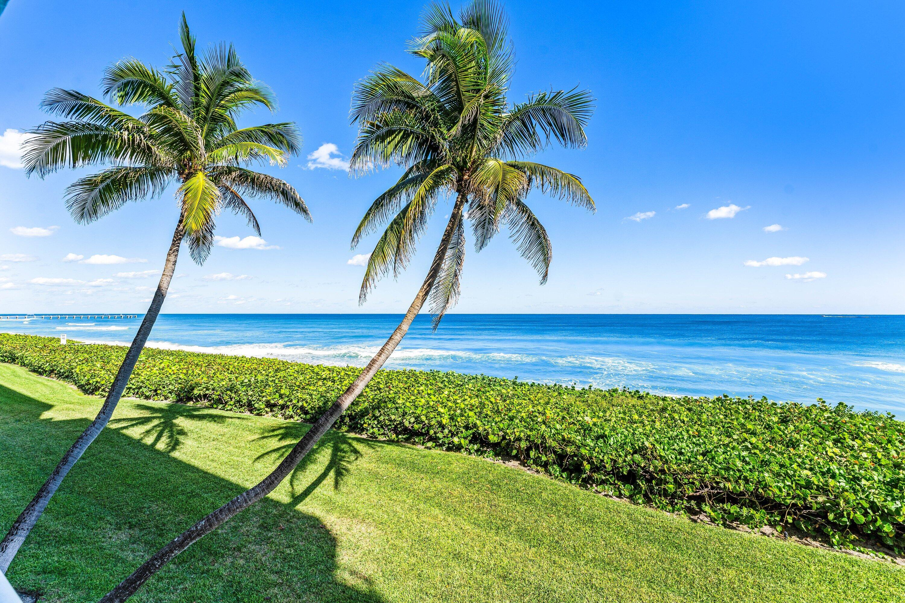 3170 South Ocean Boulevard, Unit S302 Palm Beach, FL 33480 - Photo 2 of 34 a view of an outdoor space and swimming pool