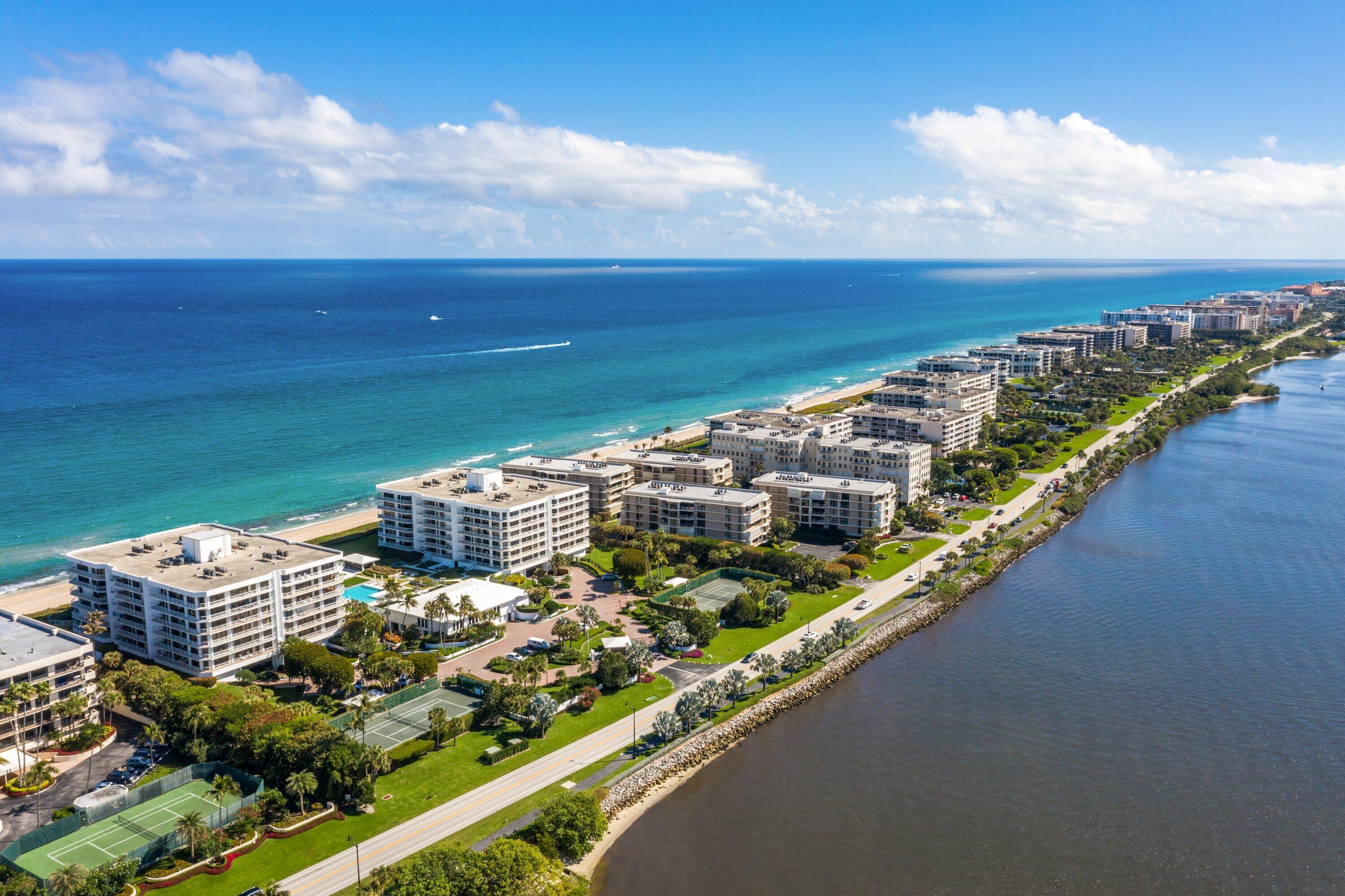 3170 South Ocean Boulevard, Unit S302 Palm Beach, FL 33480 - Photo 30 of 34 a view of a balcony with an ocean
