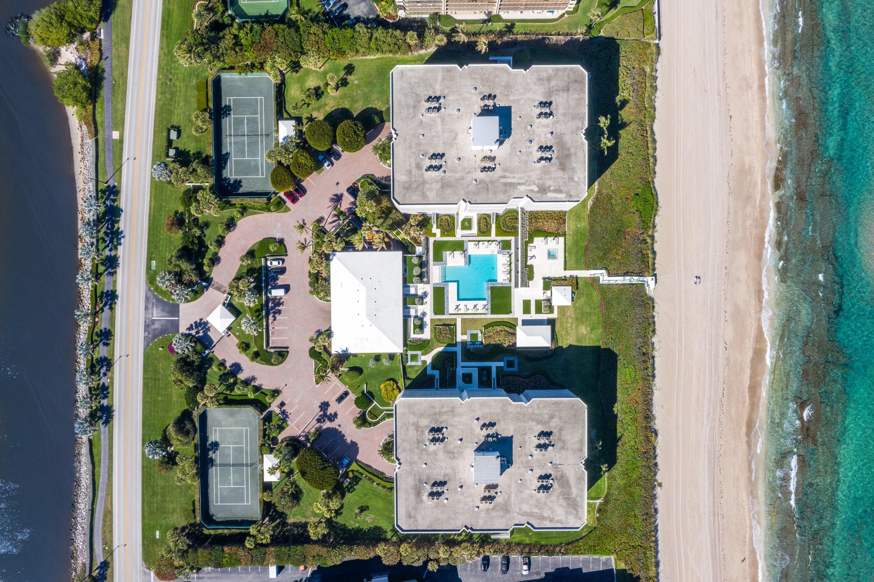 3170 South Ocean Boulevard, Unit S302 Palm Beach, FL 33480 - Photo 32 of 34 an aerial view of a house