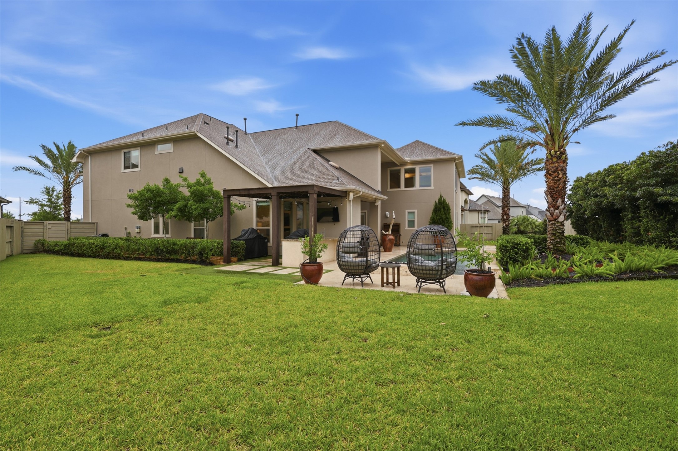 2215 Grove Terrace Lane Manvel, TX 77578 - Photo 49 of 50 Backyard/side yard