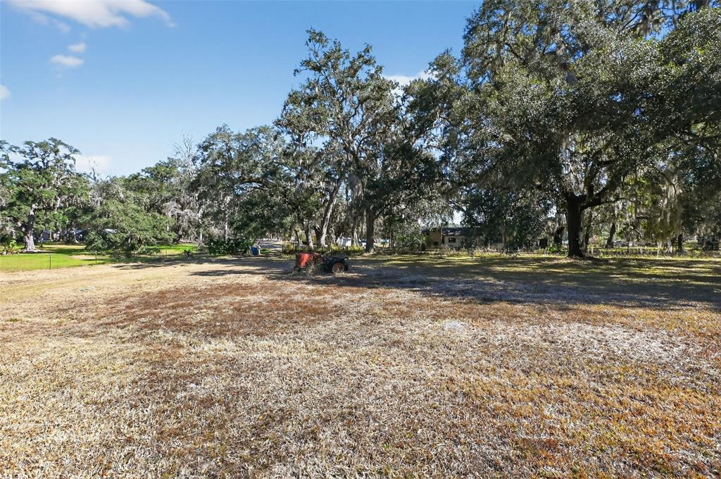 7405 Bonnie Lake Road Brooksville, FL 34601 - Photo 14 of 14 a view of dirt yard with a fountain