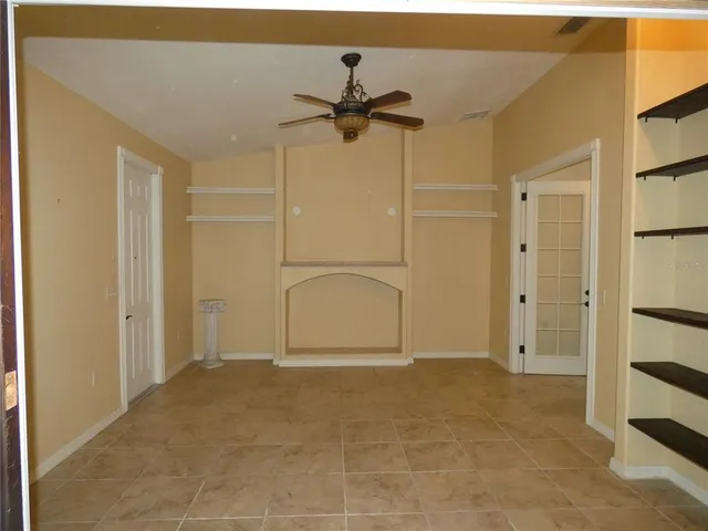 a view of empty room