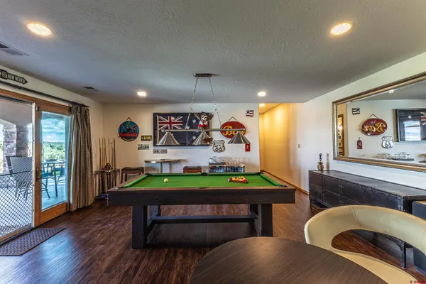 a room with furniture and window