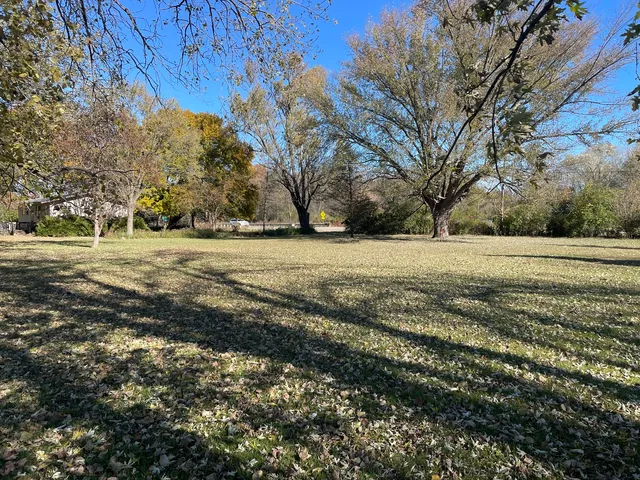 a view of an outdoor space and a yard