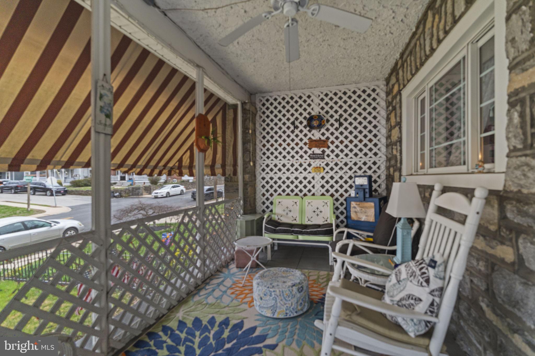 330 Burmont Road Drexel Hill, PA 19026 - Photo 5 of 35 a outdoor living space with a couch