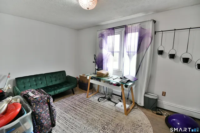 a bathroom with a sink double vanity and a mirror
