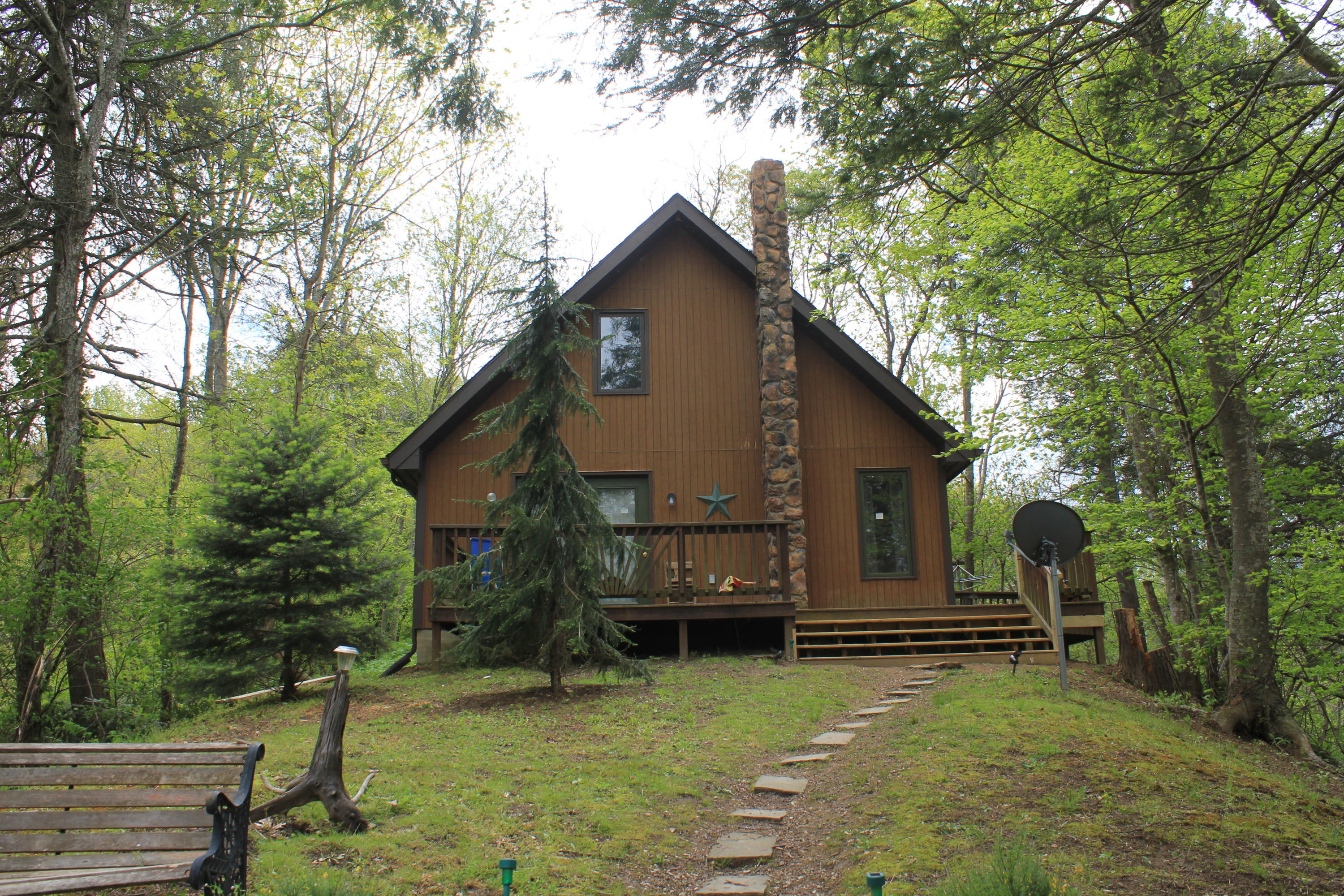 108 Slusher Store Road Northeast Floyd, VA 24091 - Photo 1 of 21 a house view with a outdoor space