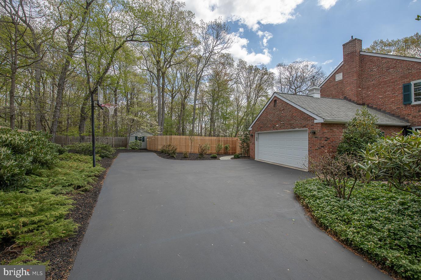 43 Northwoods Road Wayne, PA 19087 - Photo 35 of 52 Driveway with Side Entrance 2 Car Garage