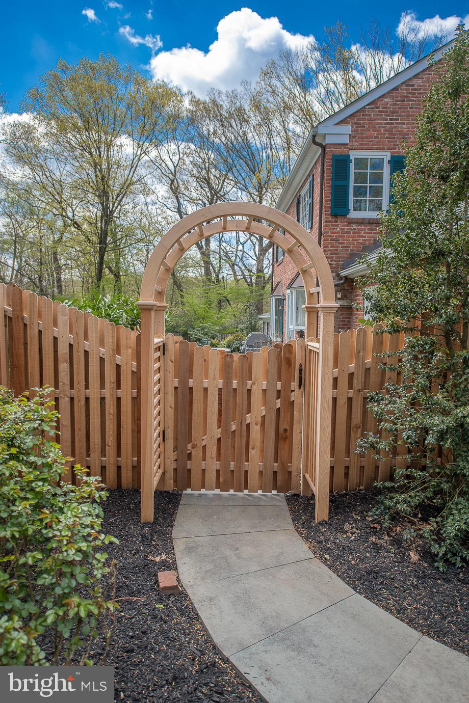 43 Northwoods Road Wayne, PA 19087 - Photo 36 of 52 Entrance to Fabulous Backyard