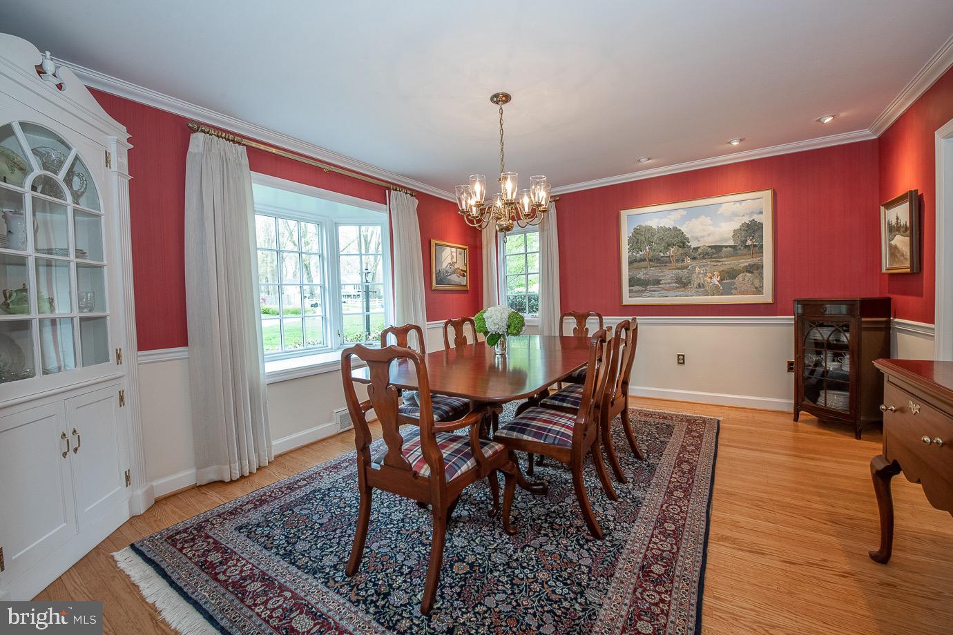 43 Northwoods Road Wayne, PA 19087 - Photo 7 of 52 Light-filled Dining Room