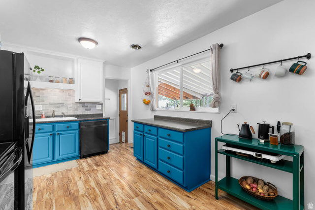 9902 South Poppy Lane Sandy, UT 84094 - Photo 6 of 25 Bright kitchen featuring wood-finish flooring and a window overlooking an outdoor space