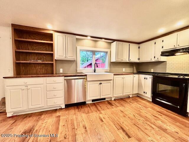 698 North Abington Road Clarks Summit, PA 18411 - Photo 2 of 36 a kitchen with white cabinets and sink