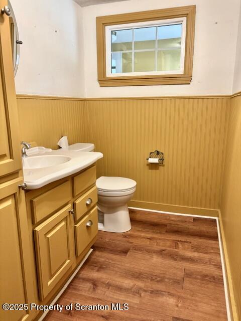 698 North Abington Road Clarks Summit, PA 18411 - Photo 26 of 36 a bathroom with a sink a toilet and a mirror