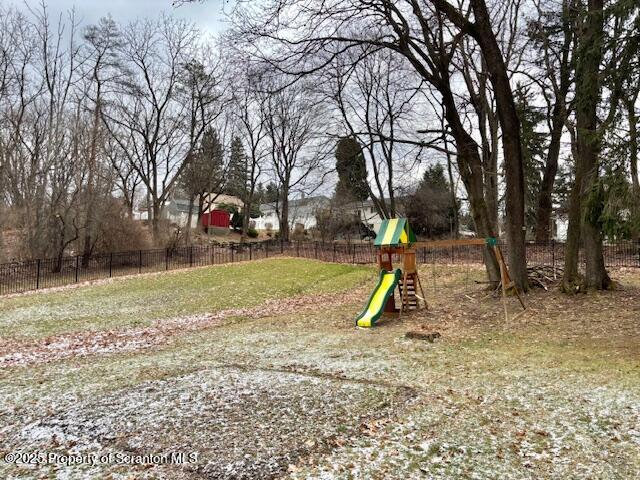698 North Abington Road Clarks Summit, PA 18411 - Photo 31 of 36 a view of a park with swings and slides