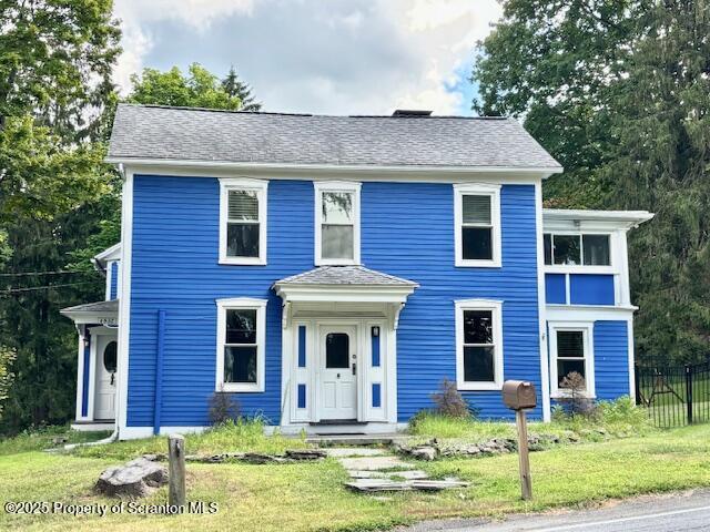 698 North Abington Road Clarks Summit, PA 18411 - Photo 33 of 36 a front view of a house with garden