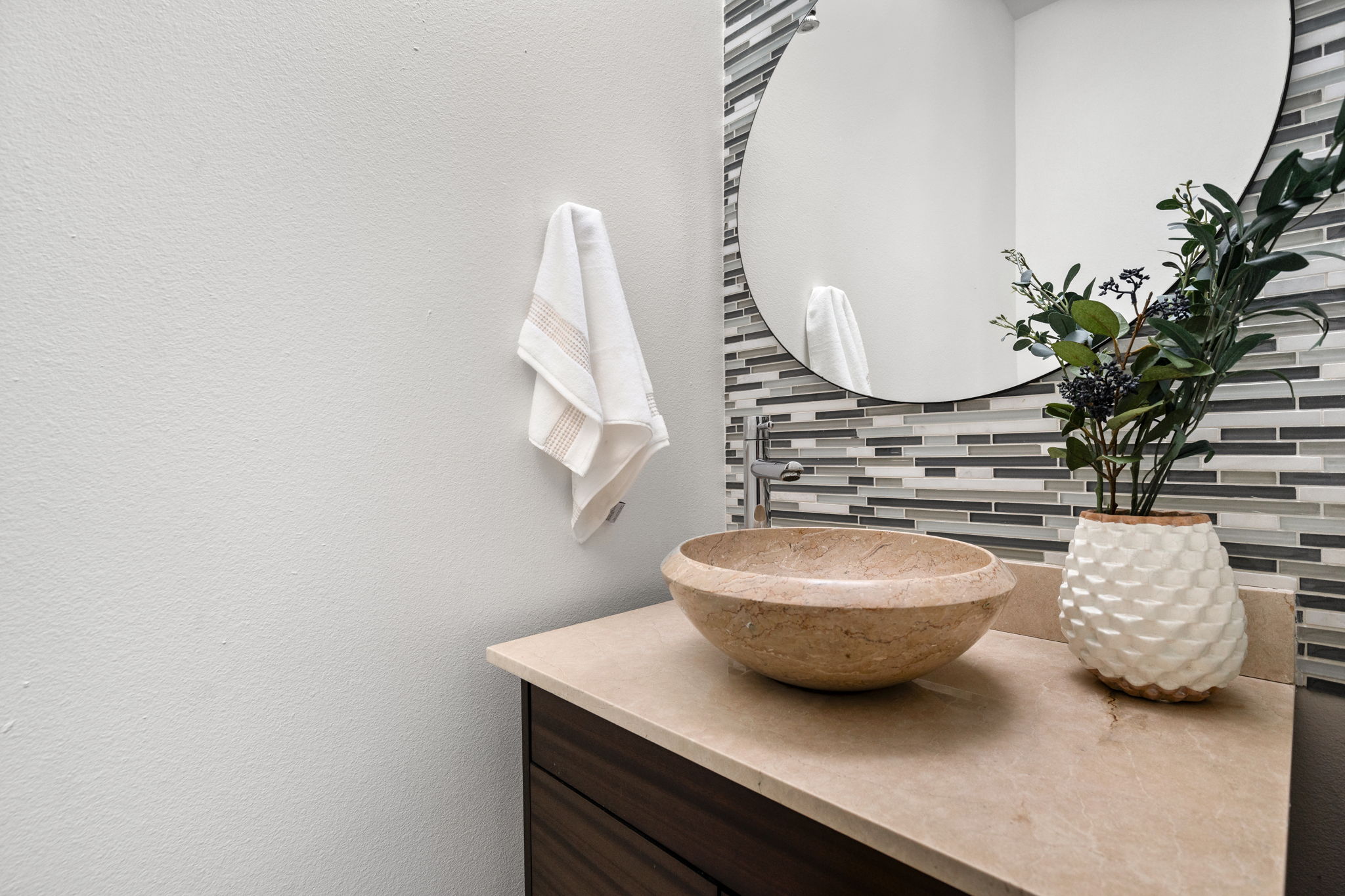 1907 West 30th Street Austin, TX 78703 - Photo 20 of 35 a bathroom with a sink and a mirror