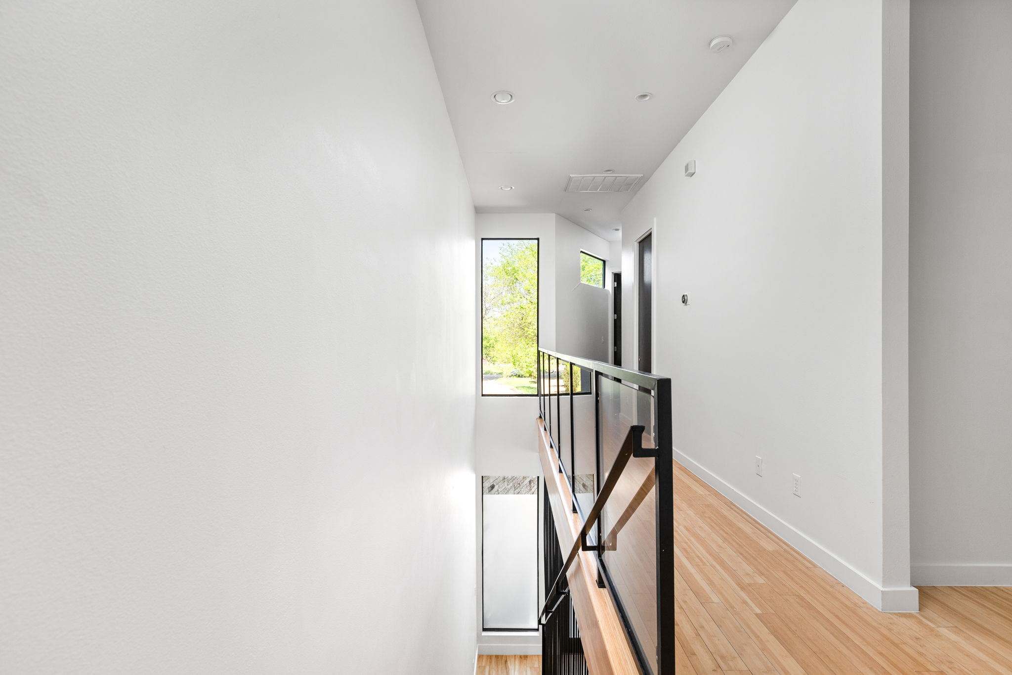 1907 West 30th Street Austin, TX 78703 - Photo 21 of 35 a view of entryway with wooden floor
