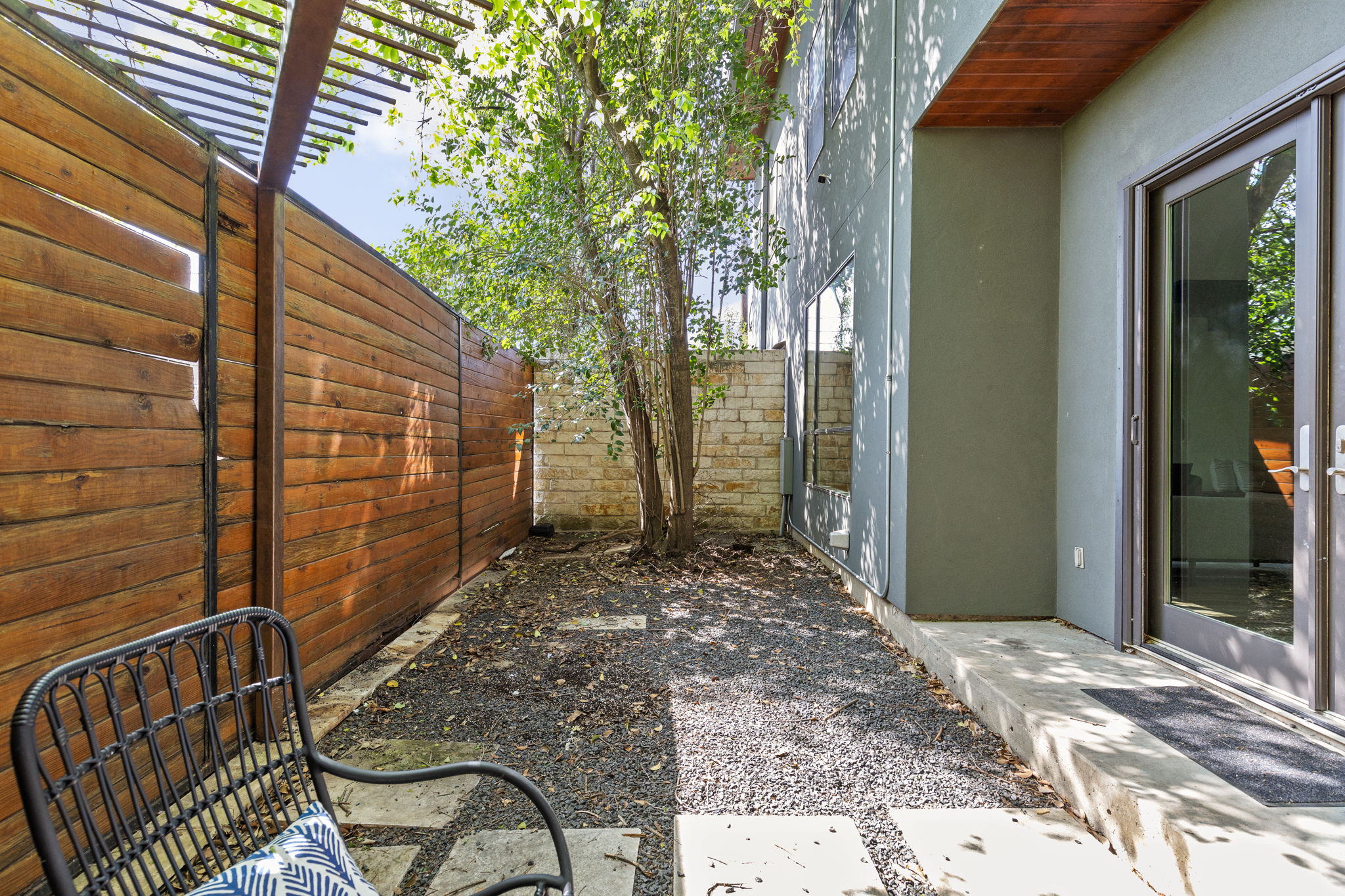 1907 West 30th Street Austin, TX 78703 - Photo 33 of 35 a view of a backyard with a trees