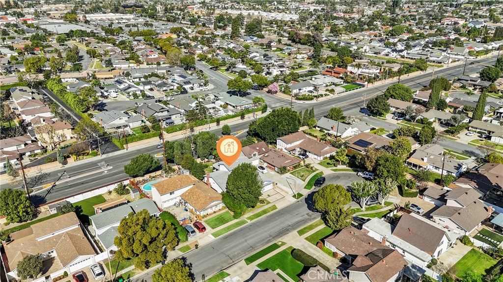 13381 Epping Way Tustin, CA 92780 - Photo 51 of 52 an aerial view of a residential houses with yard