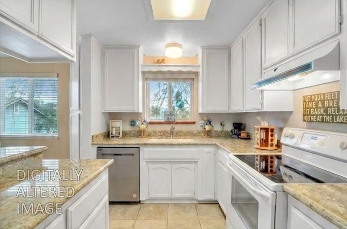 342 Poker Flat Road Copperopolis, CA 95228 - Photo 27 of 95 Cabinets virtually painted white for coastal inspo.