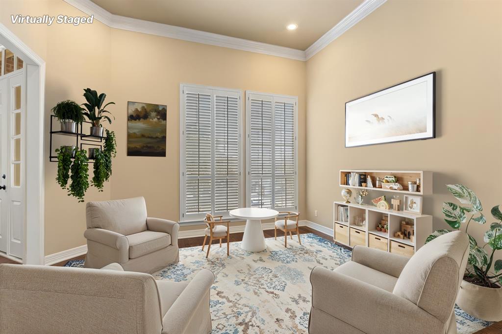 102 Weatherly Circle Rockwall, TX 75032 - Photo 11 of 39 a living room with furniture and a large window