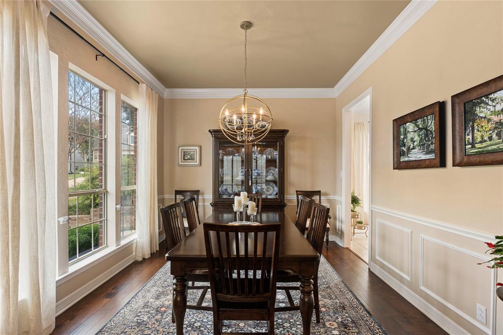 102 Weatherly Circle Rockwall, TX 75032 - Photo 4 of 39 a view of a dining room with furniture window and outside view