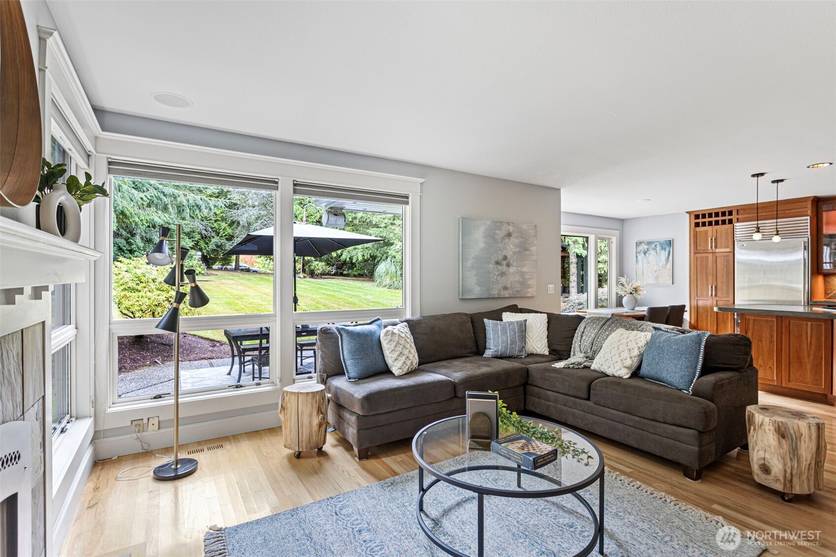 22126 53rd Avenue Southeast Bothell, WA 98021 - Photo 15 of 40 a living room with furniture and a large window
