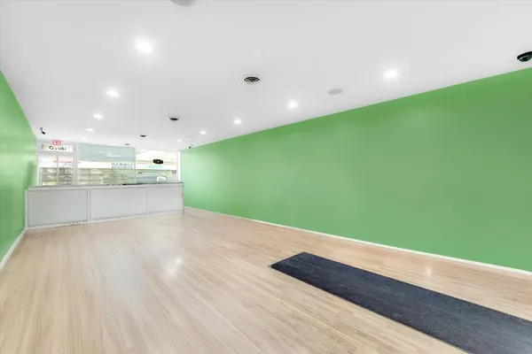 a view of empty room