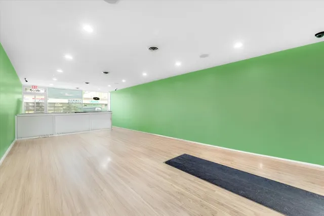 a view of empty room