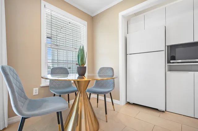 a view of a room with furniture window and outside view