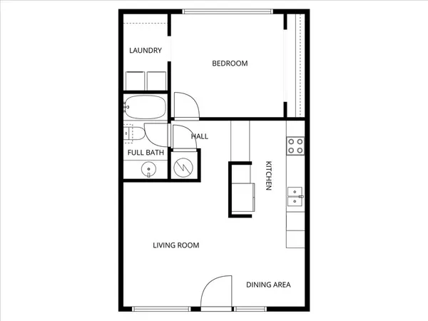 $1,500 | 2200 Dickson Drive, Unit 227, Austin, TX 78704