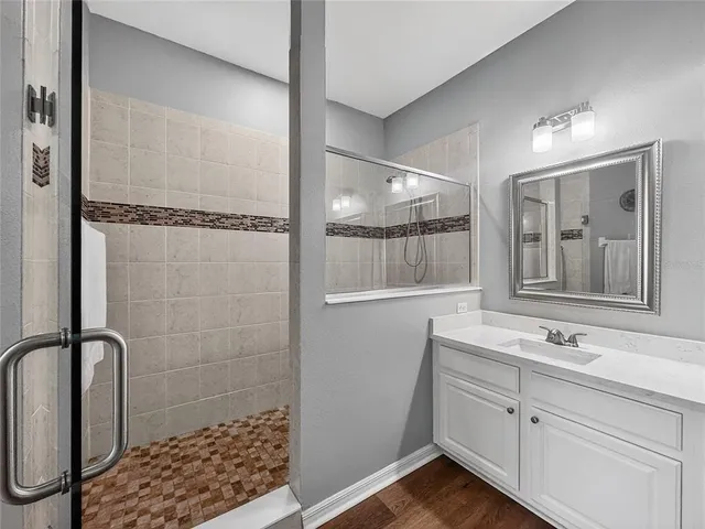 a room with gym equipment