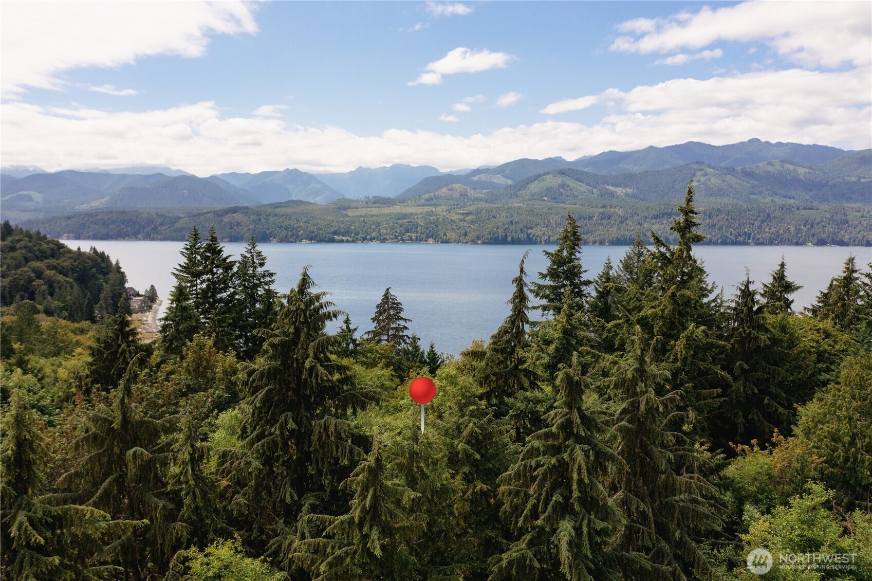 6-ac Northwest Seabeck Holly Road Seabeck, WA 98380 - Photo 5 of 6 a view of lake with mountain