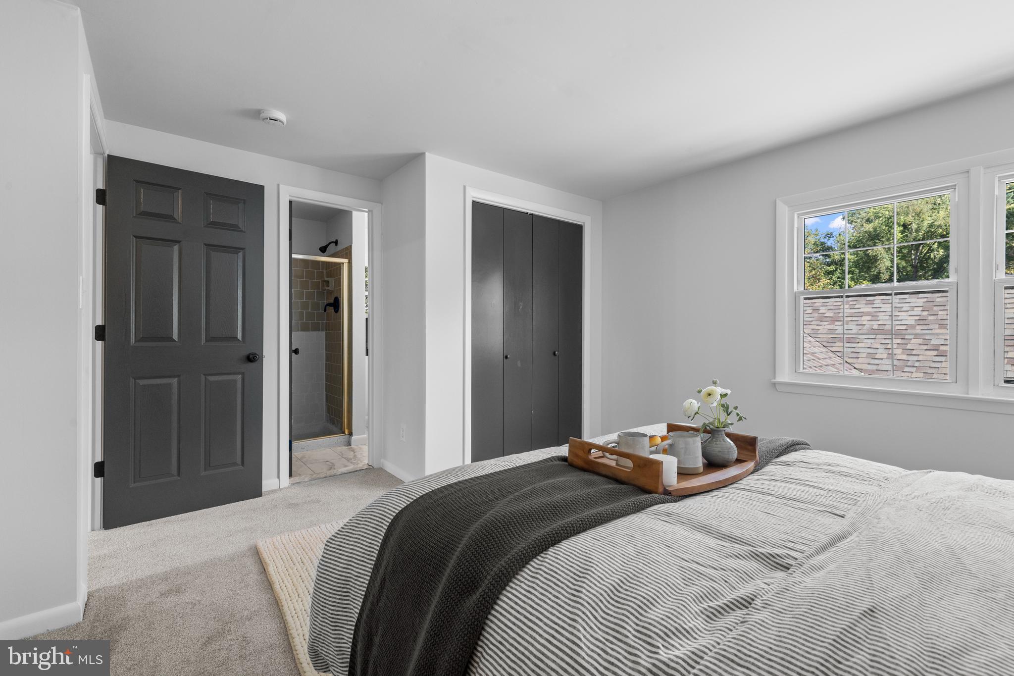 6912 Stratford Drive Sykesville, MD 21784 - Photo 25 of 46 a bedroom with a bed and a window