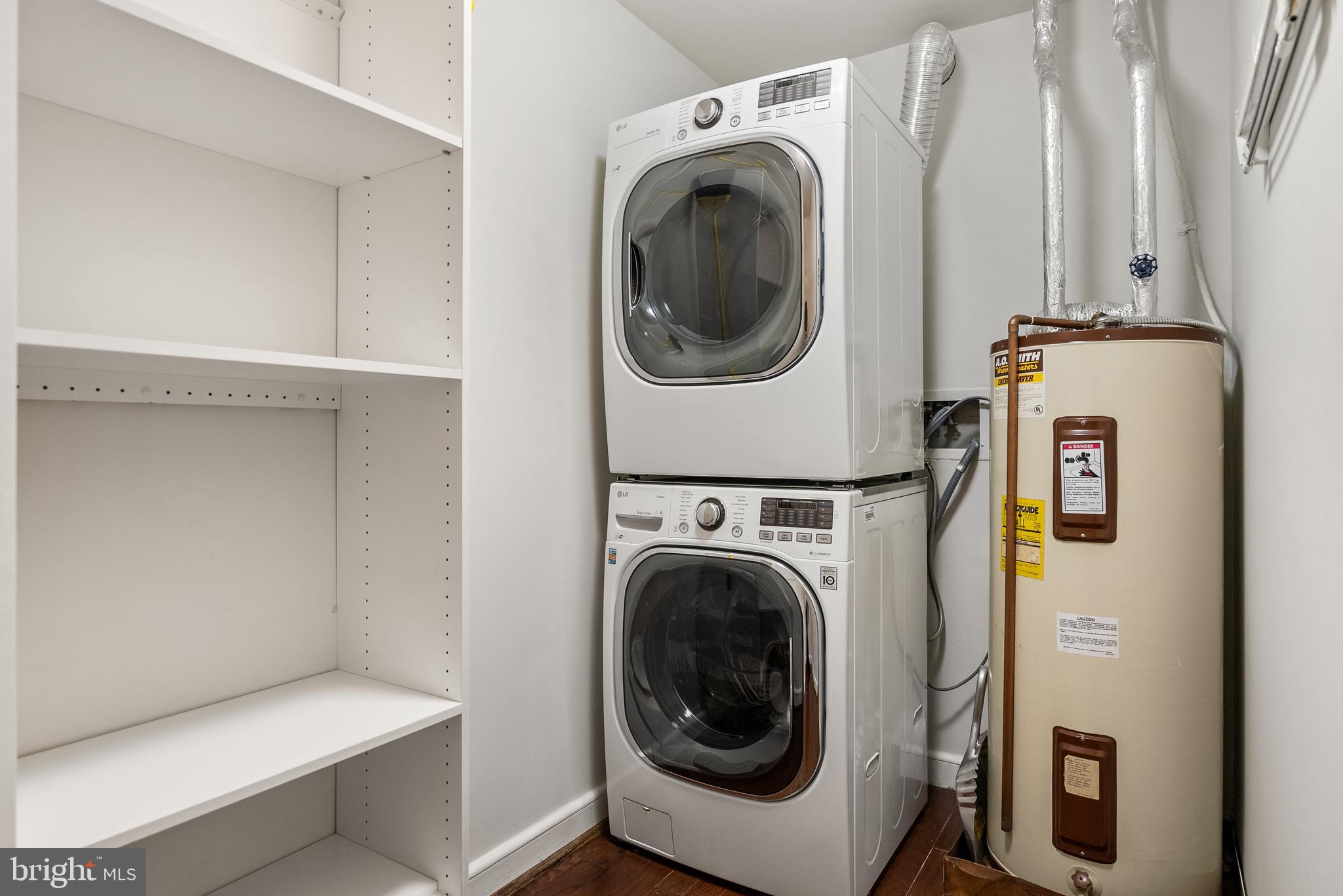 3251 Prospect Street Northwest, Unit 313 Washington, DC 20007 - Photo 27 of 43 Convenient in-unit washer/ dryer